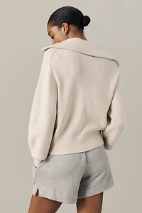 Varley Enrico Ribbed Knit Jacket