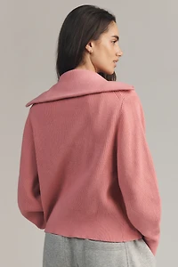 Varley Enrico Ribbed Knit Jacket