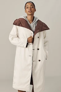 Varley Annalise Reversible Long Jacket