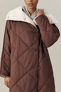 Varley Annalise Reversible Long Jacket