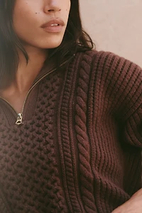 Varley Camello Long-Sleeve Wool Blend Top