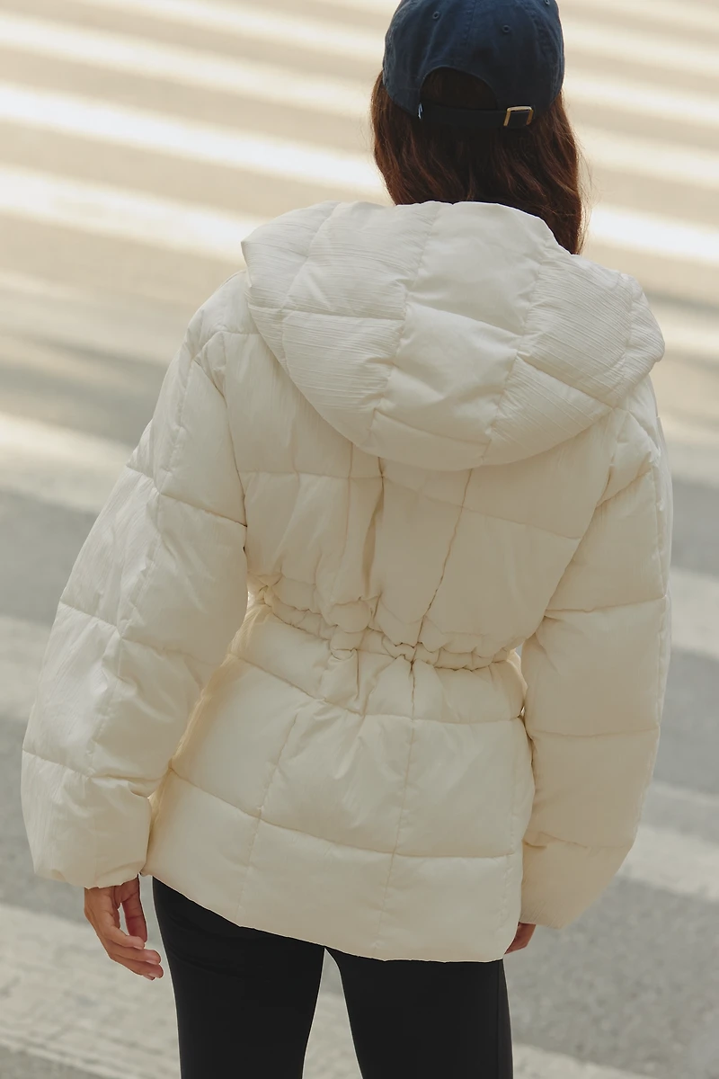 Varley Kaia Quilted Hooded Jacket