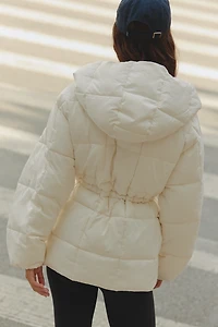 Varley Kaia Quilted Hooded Jacket