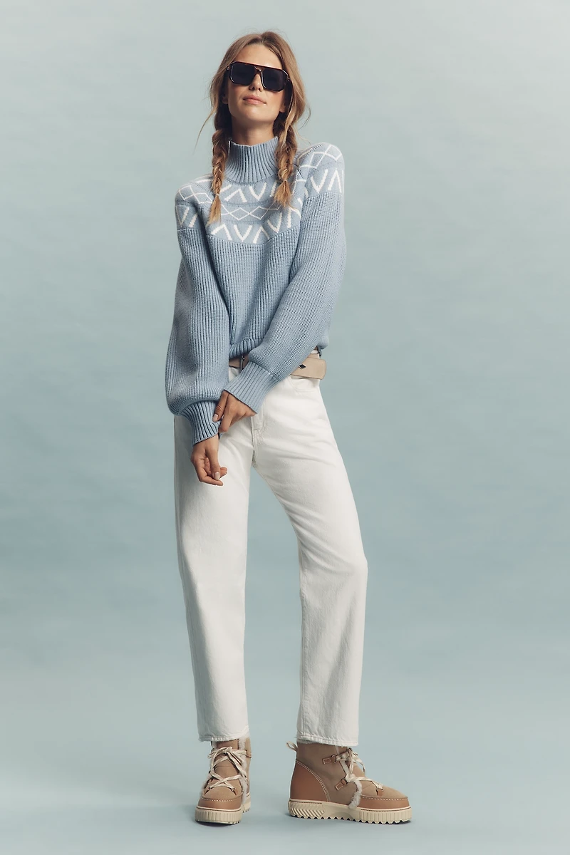 Varley Sigrid Mock-Neck Sweater