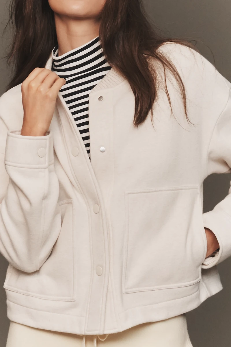 Varley Khai Crop Bomber Jacket