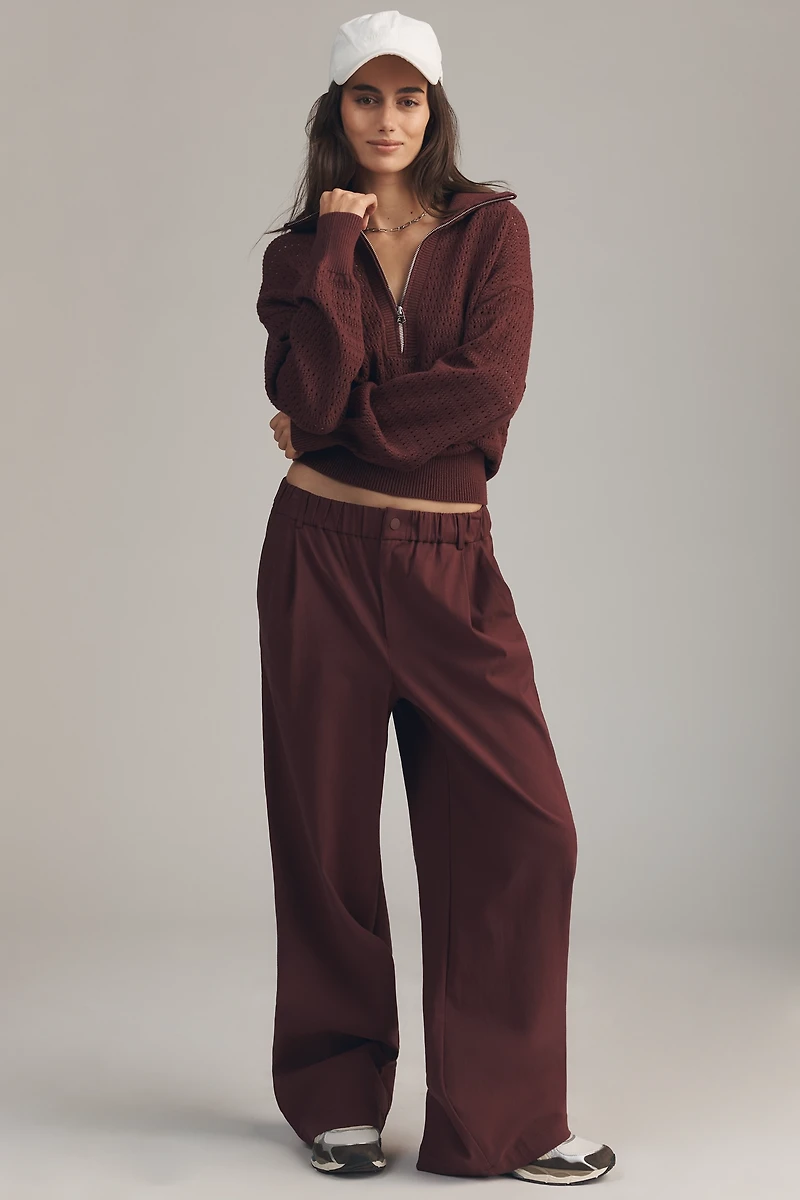 Varley Darla Half-Zip Knit Pullover