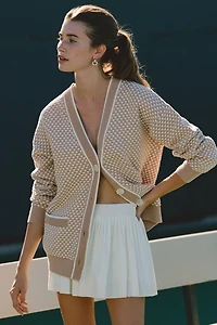 Varley Tarran Long-Sleeve Cardigan Sweater