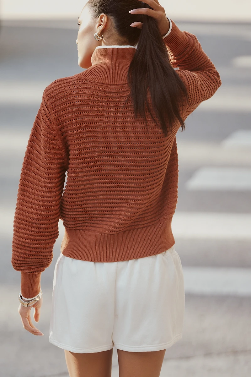 Varley Morwenna Half-Zip Sweater