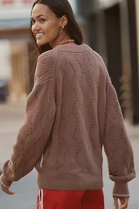 Varley Cotton Venner Knit Cardigan