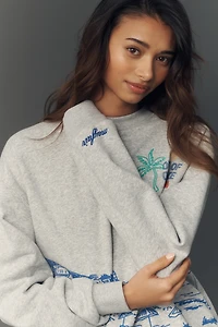 Mayfair Checked Out Crew Pullover