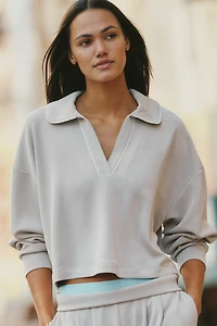 Sweaty Betty Long-Sleeve Henley Top