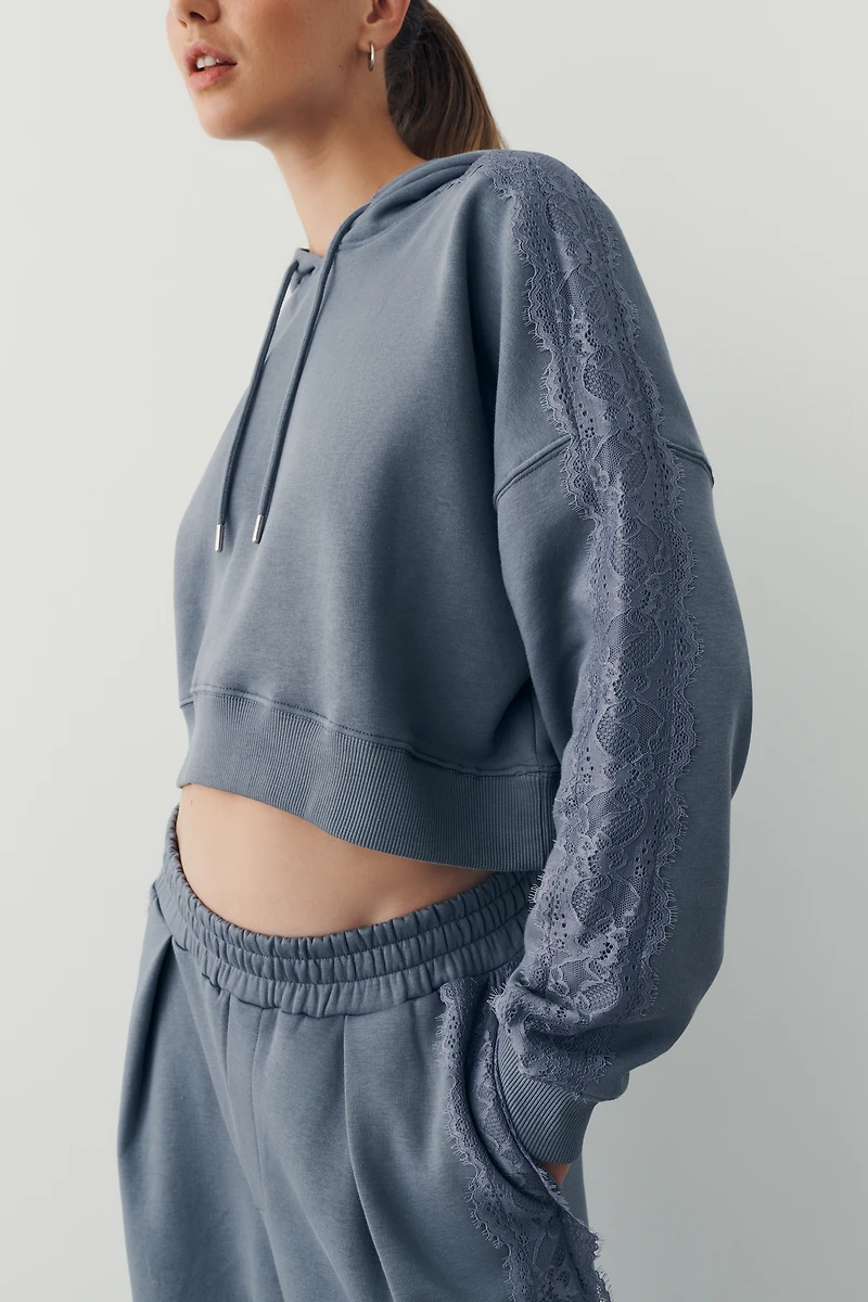 Daily Practice Lace Hoodie