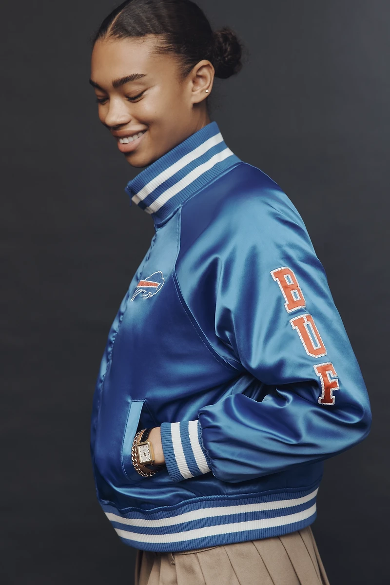 The Wild Collective x Anthropologie NFL Bomber Jacket