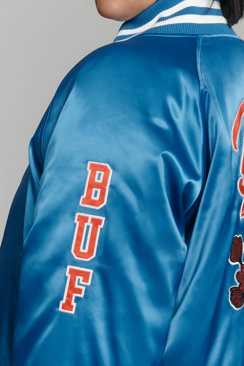 The Wild Collective x Anthropologie NFL Bomber Jacket