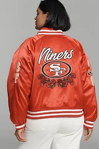 The Wild Collective x Anthropologie NFL Bomber Jacket