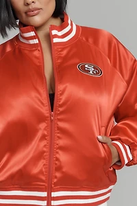 The Wild Collective x Anthropologie NFL Bomber Jacket