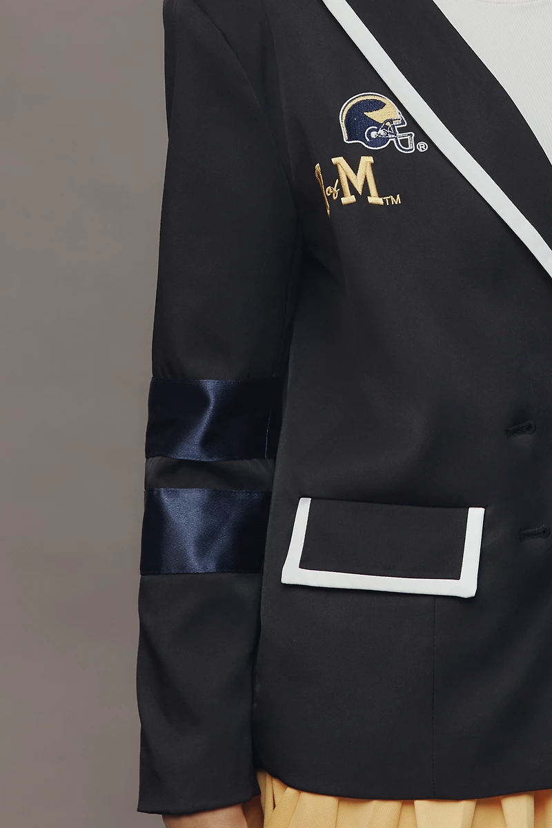 The Wild Collective x Anthropologie NCAA Piped Blazer