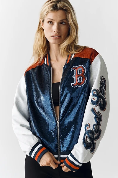 The Wild Collective MLB Sequin Jacket