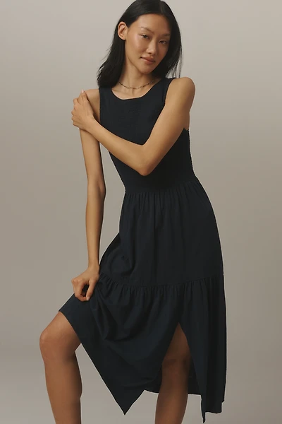 Nation Los Angeles Cotton Clementine Midi Dress
