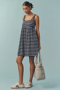 Nation Los Angeles Cotton Kitty Babydoll Mini Dress