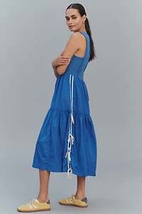 Daily Practice Bowline Sleeveless Midi Dress
