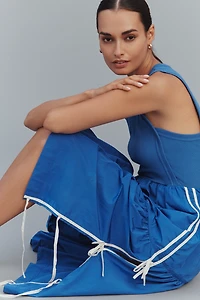 Daily Practice Bowline Sleeveless Midi Dress