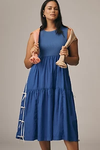Daily Practice Bowline Sleeveless Midi Dress