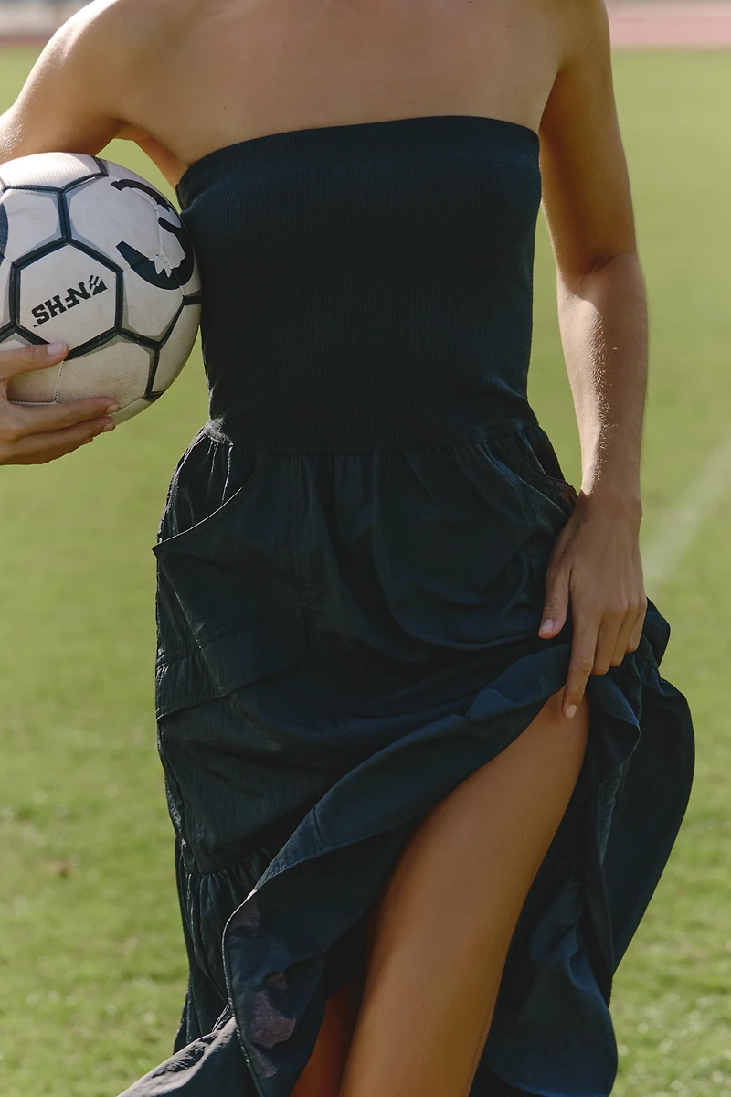 Daily Practice Strapless Mini Dress