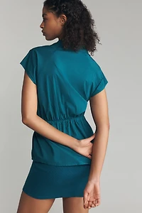 Sundry Sporty Twofer Mini Dress