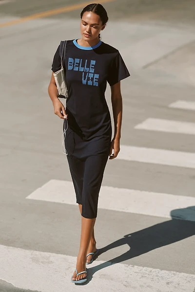 Sundry Cotton Midi Shirt Dress