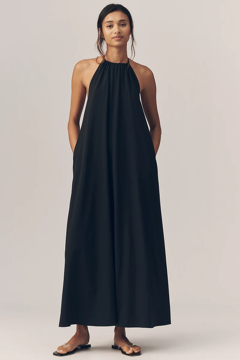 Beyond Yoga Go With The Flow Halter Dress