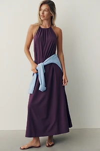 Beyond Yoga Go With The Flow Halter Dress