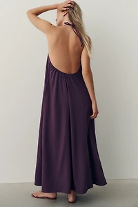 Beyond Yoga Go With The Flow Halter Dress