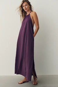 Beyond Yoga Go With The Flow Halter Dress