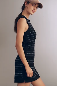 Varley Mindy Cotton Knit Mini Dress