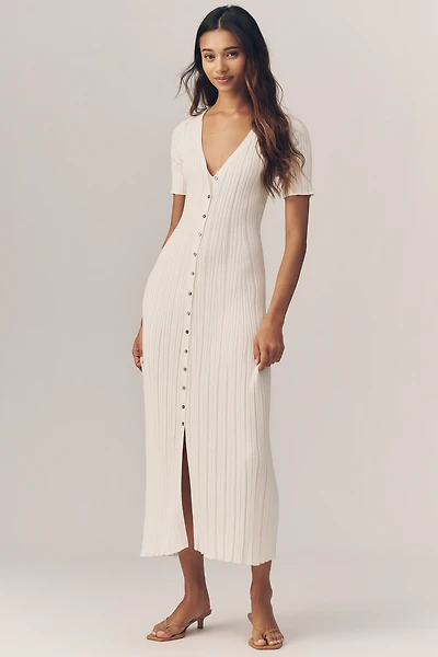 Varley Elena Knit Midi Dress