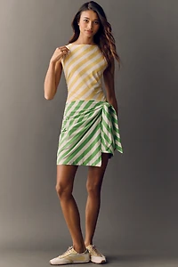 Daily Practice Wrapped Mini Dress