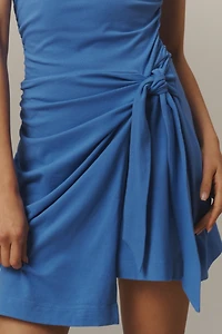 Daily Practice Wrapped Mini Dress