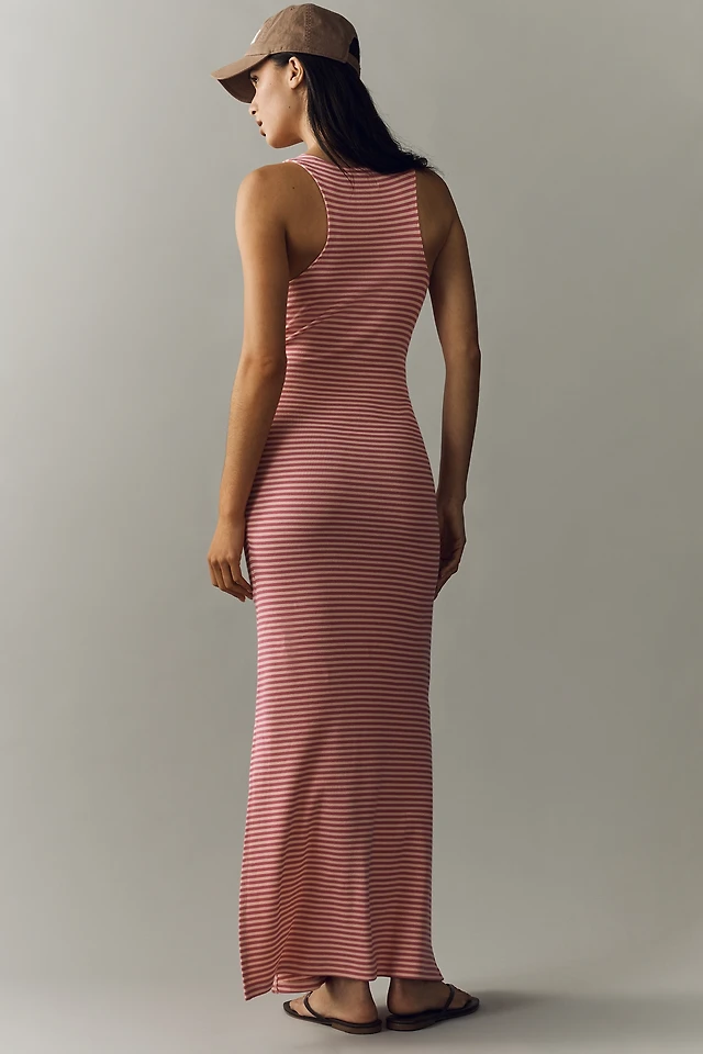 the jenna drop-waist midi dress by pilcro Pilcro The Jenna Drop-Waist Midi Dress by Pilcro