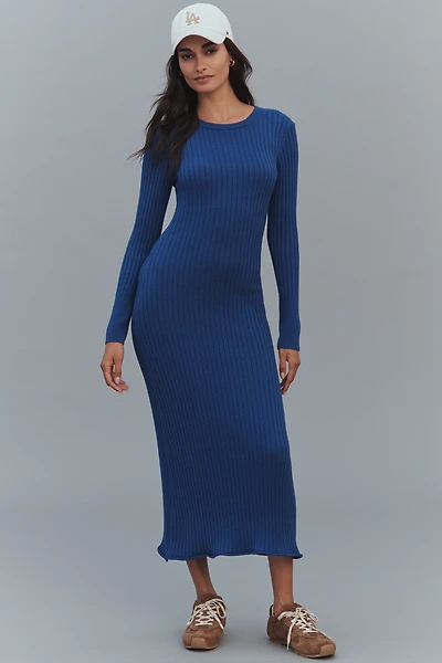 Daily Practice High Tide Long-Sleeve Midi Dress