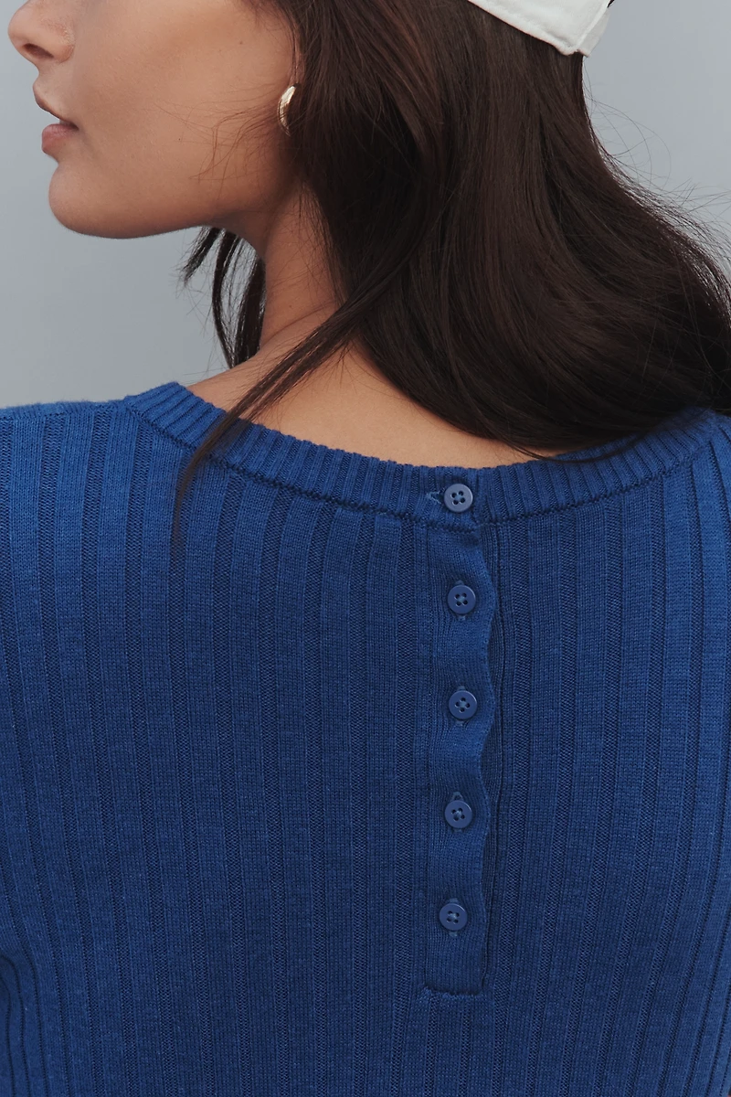 Daily Practice High Tide Long-Sleeve Midi Dress