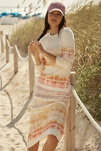 Daily Practice High Tide Long-Sleeve Midi Dress
