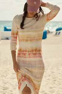Daily Practice High Tide Long-Sleeve Midi Dress