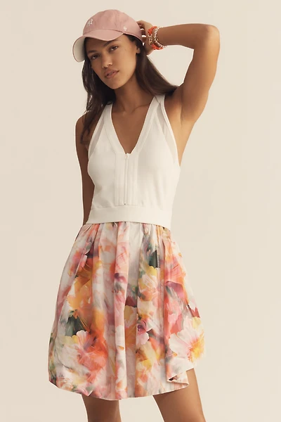 Daily Practice Sleeveless V-Neck Mini Dress