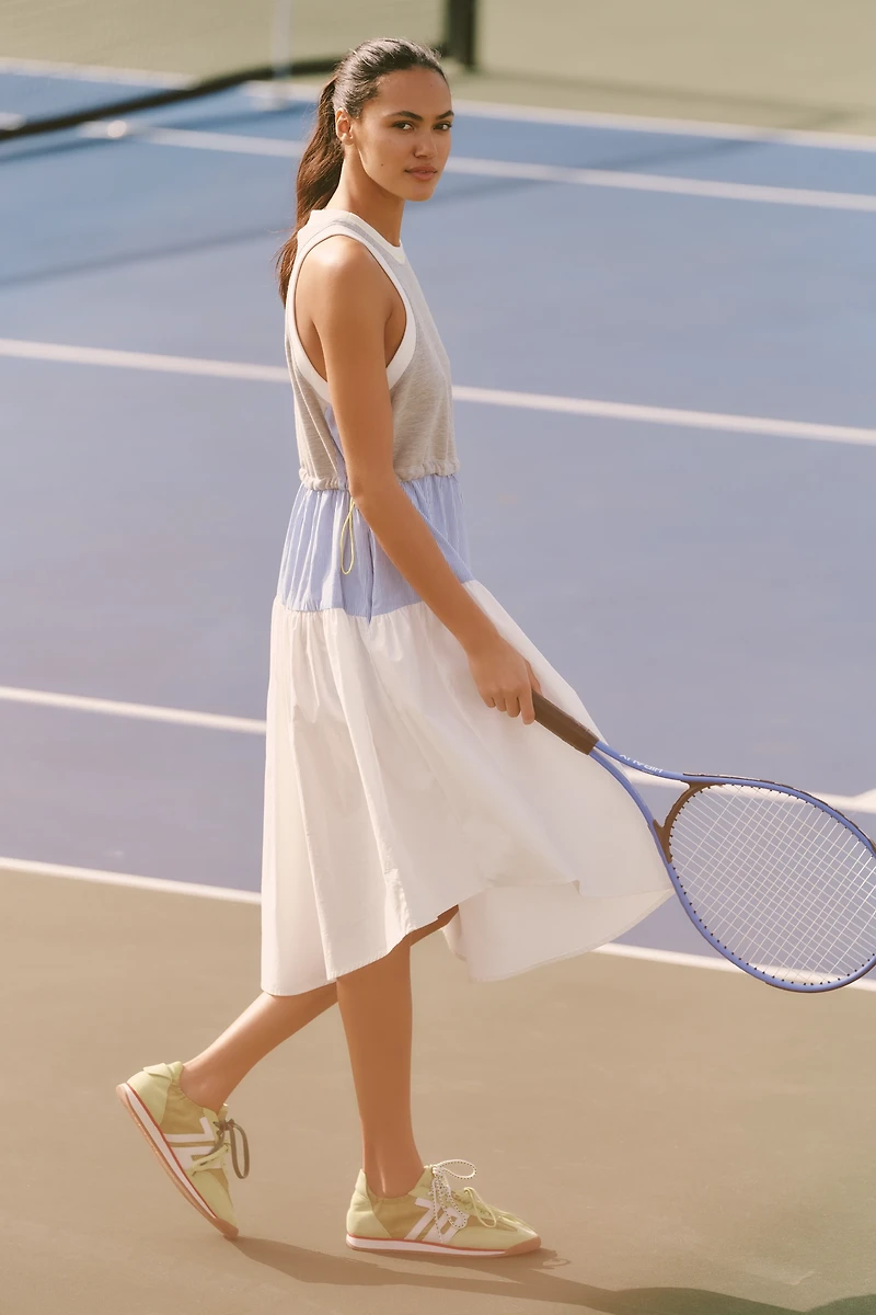 Daily Practice Punchline Asymmetric Midi Dress