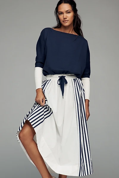 Daily Practice Twofer Long-Sleeve Maxi Dress