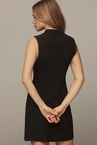 Daily Practice Shirred Mini Dress