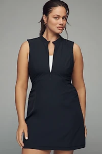 Daily Practice Shirred Mini Dress