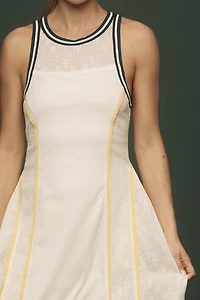 Daily Practice Sleeveless Seamed Midi Dress