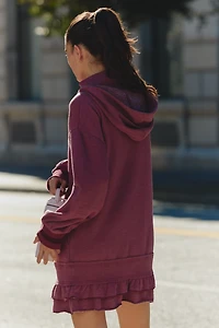 Daily Practice Long-Sleeve Ruffled Mini Dress